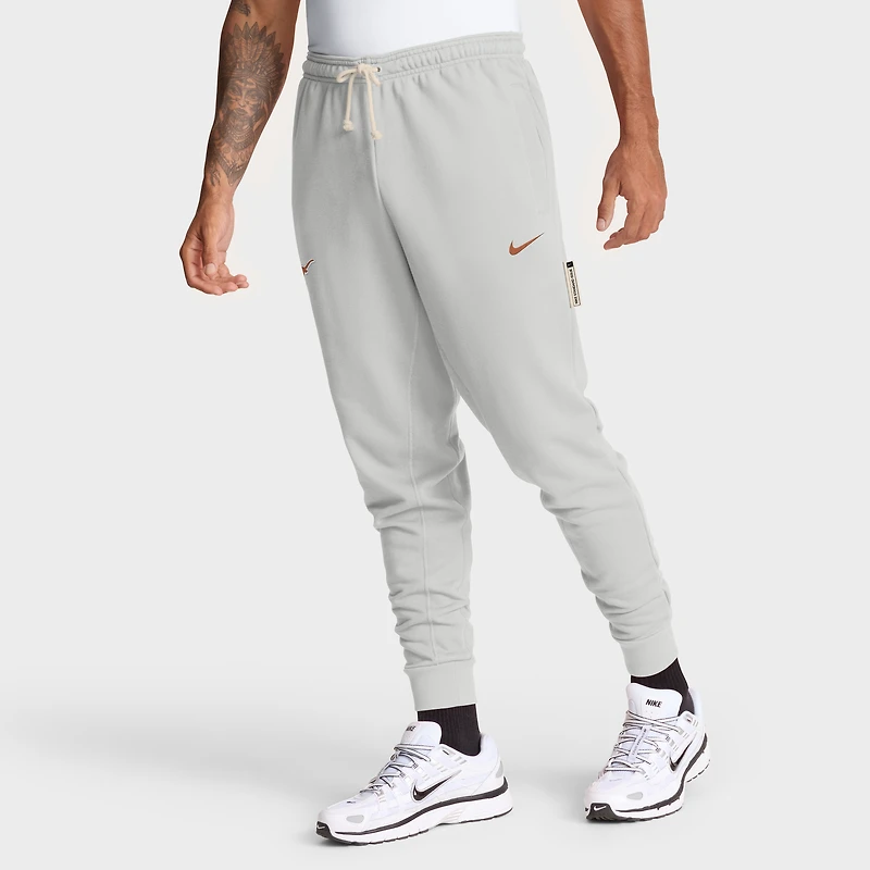 Men's Nike Gray Texas Longhorns Sideline Standard Issue Dri-FIT Taper Pants