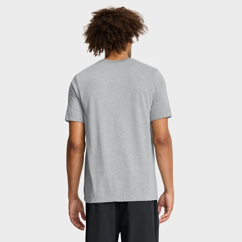 Men's Nike Heather Gray Texas Longhorns Legacy Mantra Tri-Blend T-Shirt