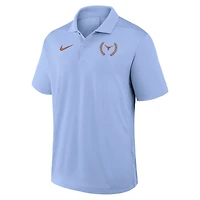 Men's Nike Light Blue Texas Longhorns Heathered Victory Plus Dri-FIT Polo