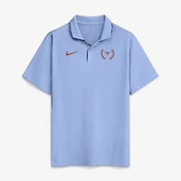 Men's Nike Light Blue Texas Longhorns Heathered Victory Plus Dri-FIT Polo
