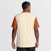 Men's Nike Natural/Texas Orange Texas Longhorns Vapor Primary Logo Dri-FIT Polo