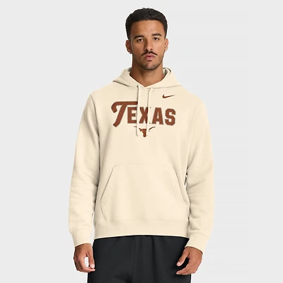 Men's Nike Natural Texas Longhorns Primetime Club Hoodie