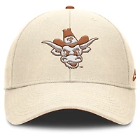 Casquette ajustable Nike Natural Texas Longhorns Rise Legacy pour homme