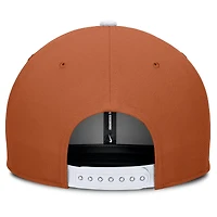 Casquette Nike Texas Longhorns Pro Legacy Snapback Orange/Crème pour homme