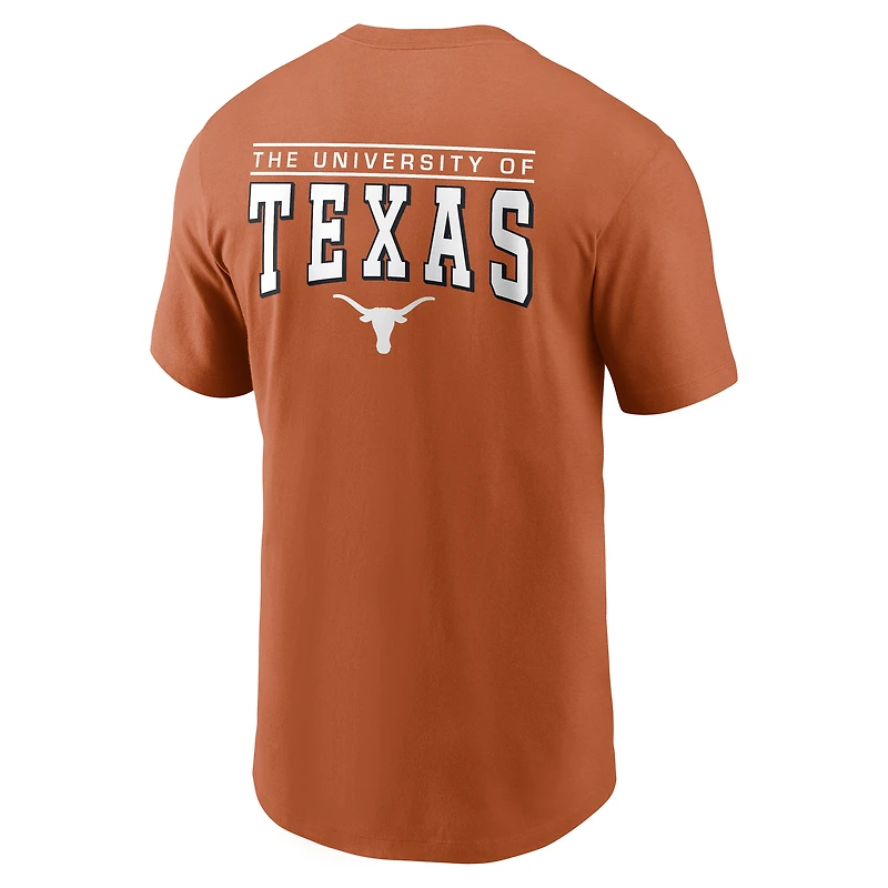 Men's Nike Texas Orange Longhorns 2-Hit T-Shirt