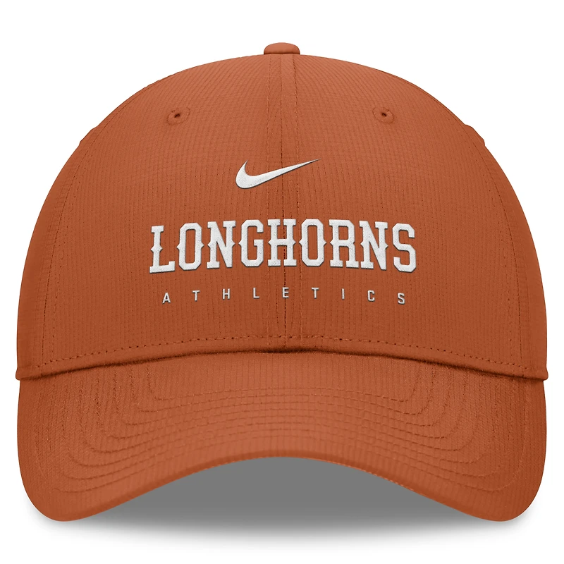 Men's Nike Texas Orange Texas Longhorns 2024/25 On-Field Club Performance Adjustable Hat