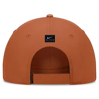 Casquette ajustable Nike Texas Orange Texas Longhorns 2024/25 On-Field Club Performance pour homme