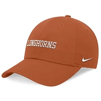 Men's Nike Texas Orange Texas Longhorns 2024 On-Field Club Adjustable Hat