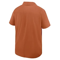 Men's Nike Texas Orange Longhorns 2025 Coaches Sideline Dri-FIT Polo