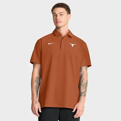 Men's Nike Texas Orange Longhorns 2025 Coaches Sideline Dri-FIT Polo