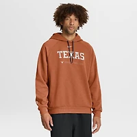 Men's Nike Texas Orange Longhorns 2025 Courtside Basketball Practice Raglan Dri-FIT Hoodie