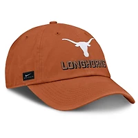 Casquette ajustable Nike Texas Orange Texas Longhorns 2025 On-Field Club pour homme