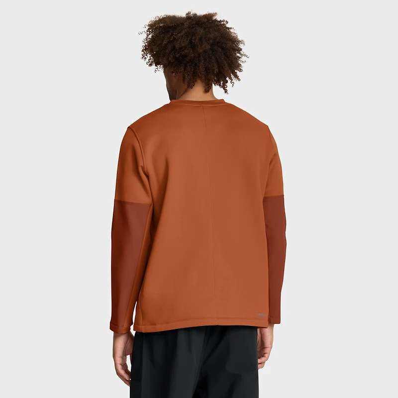 Men's Nike Texas Orange Longhorns 2025 Sideline Coach Therma-FIT Long Sleeve T-Shirt