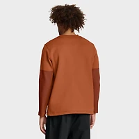 Men's Nike Texas Orange Longhorns 2025 Sideline Coach Therma-FIT Long Sleeve T-Shirt