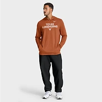 T-shirt à capuche et manches longues Nike Texas Orange Longhorns 2025 Sideline Dri-FIT pour homme