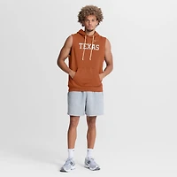 Men's Nike  Texas Orange Longhorns 2026 Sideline Sleeveless Dri-FIT Hoodie