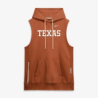 Men's Nike  Texas Orange Longhorns 2026 Sideline Sleeveless Dri-FIT Hoodie