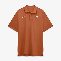 Men's Nike Texas Orange Longhorns 2026 Sideline Tour Dri-FIT Polo
