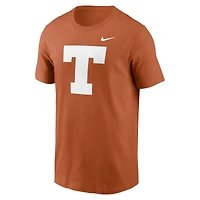 T-shirt Nike blanc avec logo de baseball Texas Longhorns pour homme