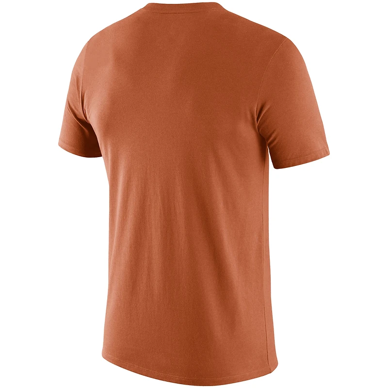 Men's Nike Texas Orange Longhorns Basketball Drop Legend Performance T-Shirt