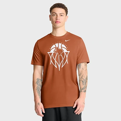 Men's Nike Texas Orange Longhorns Basketball Icon Legend Dri-FIT T-Shirt