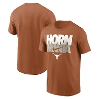T-shirt Nike Texas Orange Longhorns Campus Local Madness pour homme