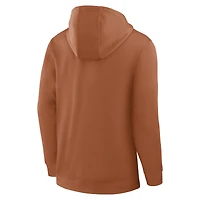 Sweat à capuche zippé Nike Texas Orange Longhorns Coaches Premium Dri-FIT pour homme