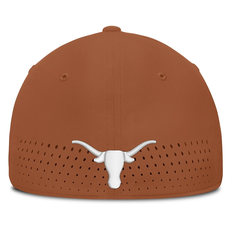 Men's Nike Texas Orange Longhorns Gameday Aerobill Swooshflex Dri-FIT Hat