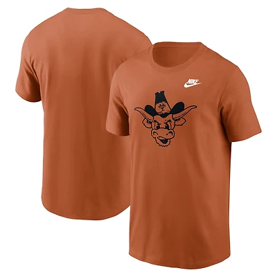 T-shirt Nike Texas Orange Longhorns Legacy avec logo alternatif pour homme