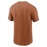 Men's Nike Texas Orange Longhorns Legacy Arch Helmet T-Shirt