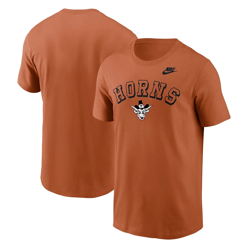 T-shirt Nike Texas Orange Longhorns Legacy Nickname pour homme