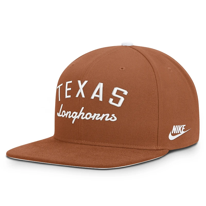 Casquette snapback Nike Texas Orange Texas Longhorns Legacy pour homme