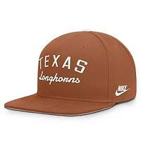Casquette snapback Nike Texas Orange Texas Longhorns Legacy pour homme