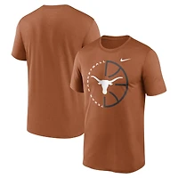 Men's Nike Texas Orange Longhorns Legend Basketball Icon Dri-Fit T-Shirt