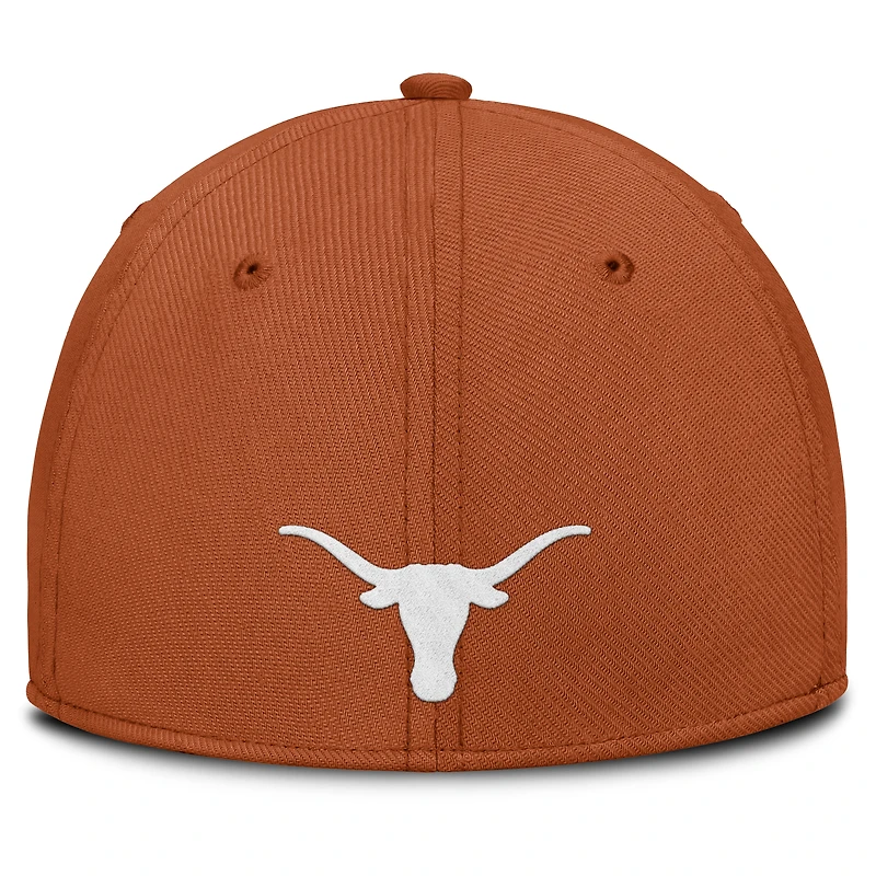 Men's Nike Texas Orange Longhorns Local Swoosh Flex Hat