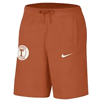 Short Nike Texas Orange Longhorns avec logo pour homme