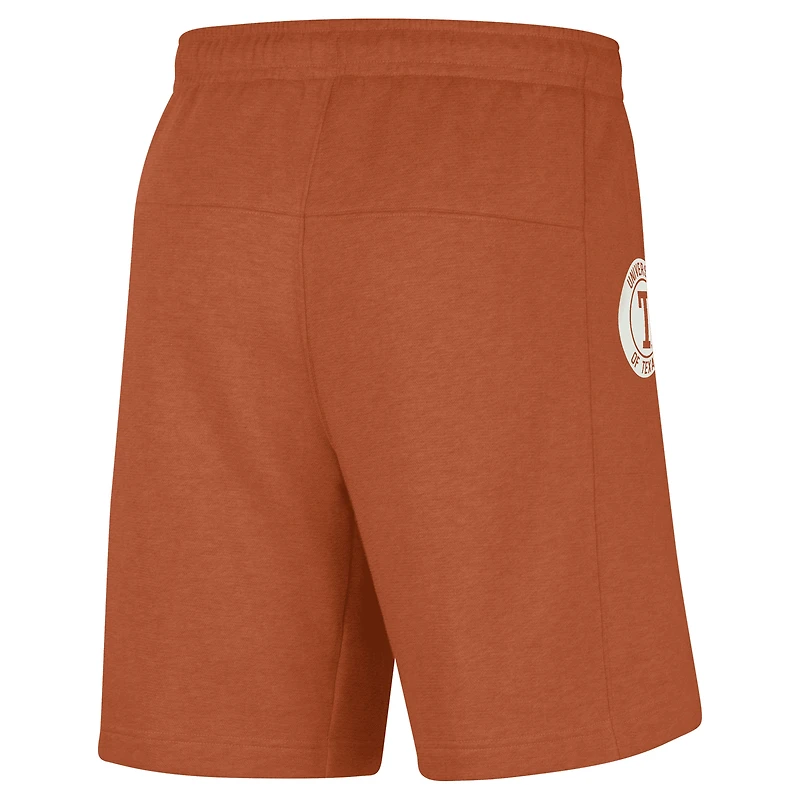 Short Nike Texas Orange Longhorns avec logo pour homme