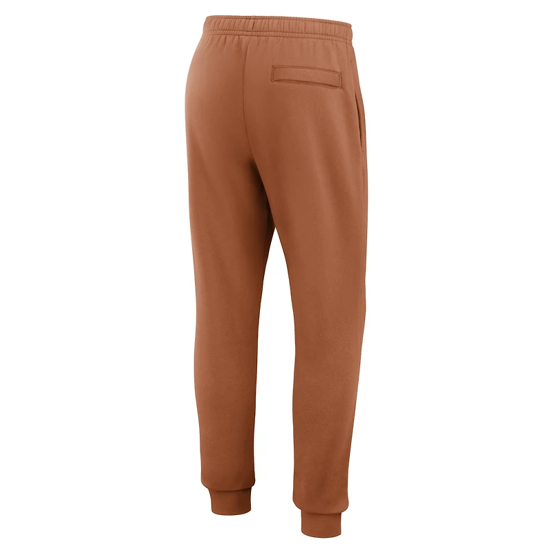 Men's Nike  Texas Orange Longhorns Primetime Club Fleece Joggers
