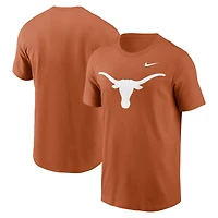 T-shirt Nike orange Texas Longhorns Primetime Evergreen pour homme avec logo