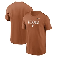 T-shirt Nike Texas Orange Longhorns Primetime Kinetic pour homme