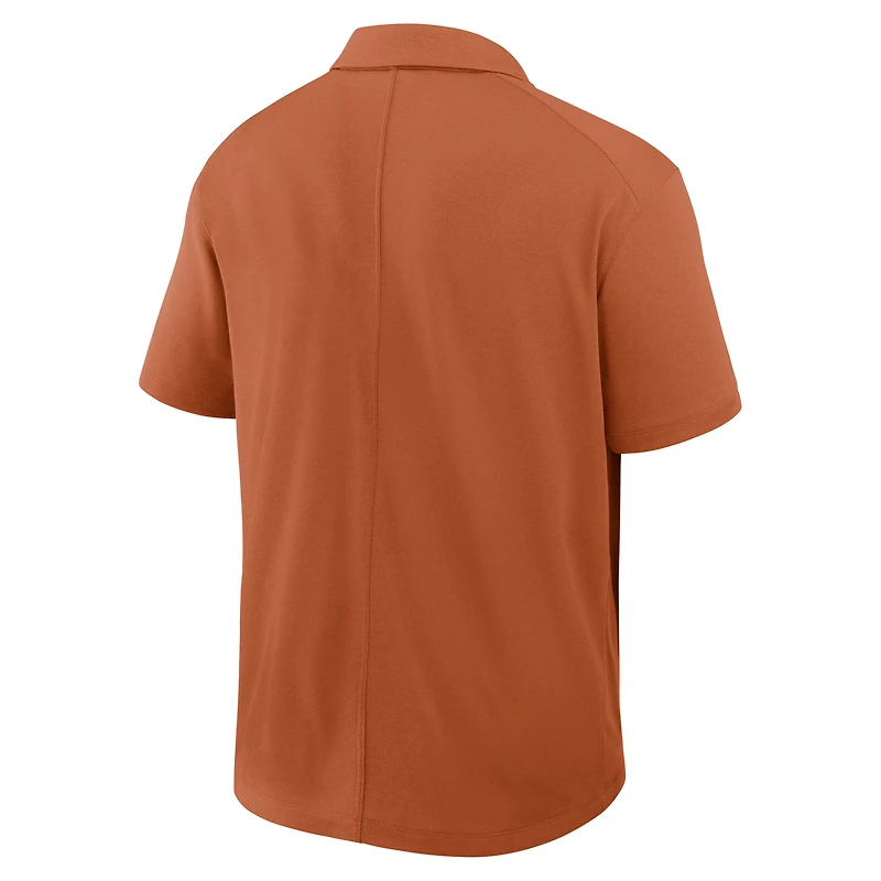 Men's Nike Texas Orange Longhorns Primetime Victory Plus Dri-FIT Polo