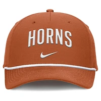 Men's Nike Texas Orange Texas Longhorns Rise Campus Adjustable Hat
