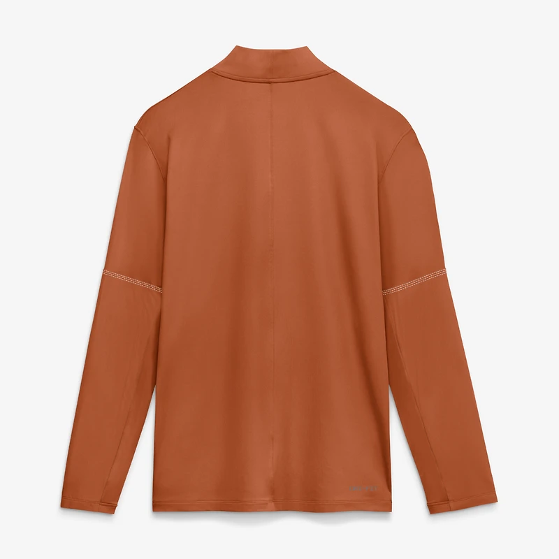Men's Nike Texas Orange Longhorns Sideline Dri-FIT Long Sleeve Half-Zip Pullover