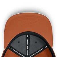 Men's Nike White/Texas Orange Texas Longhorns 2025 Sideline Rise Local Performance Flex Hat
