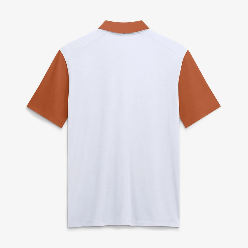 Men's Nike White Texas Longhorns Legacy Vapor Logo Dri-FIT Polo