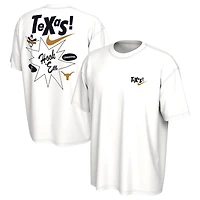 T-shirt Nike Max90 blanc pour homme des Texas Longhorns