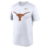 T-shirt Nike Texas Longhorns Primetime Legend Logo pour homme, blanc