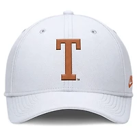 Casquette Nike blanche Texas Longhorns Rise Academic Dri-FIT Flex pour homme
