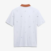 Men's Nike White Texas Longhorns Vapor Pattern Dri-FIT Polo