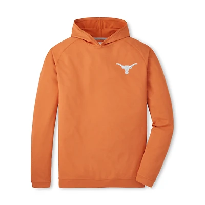 Men's Peter Millar  Texas Orange Longhorns Pine Performance Hoodie